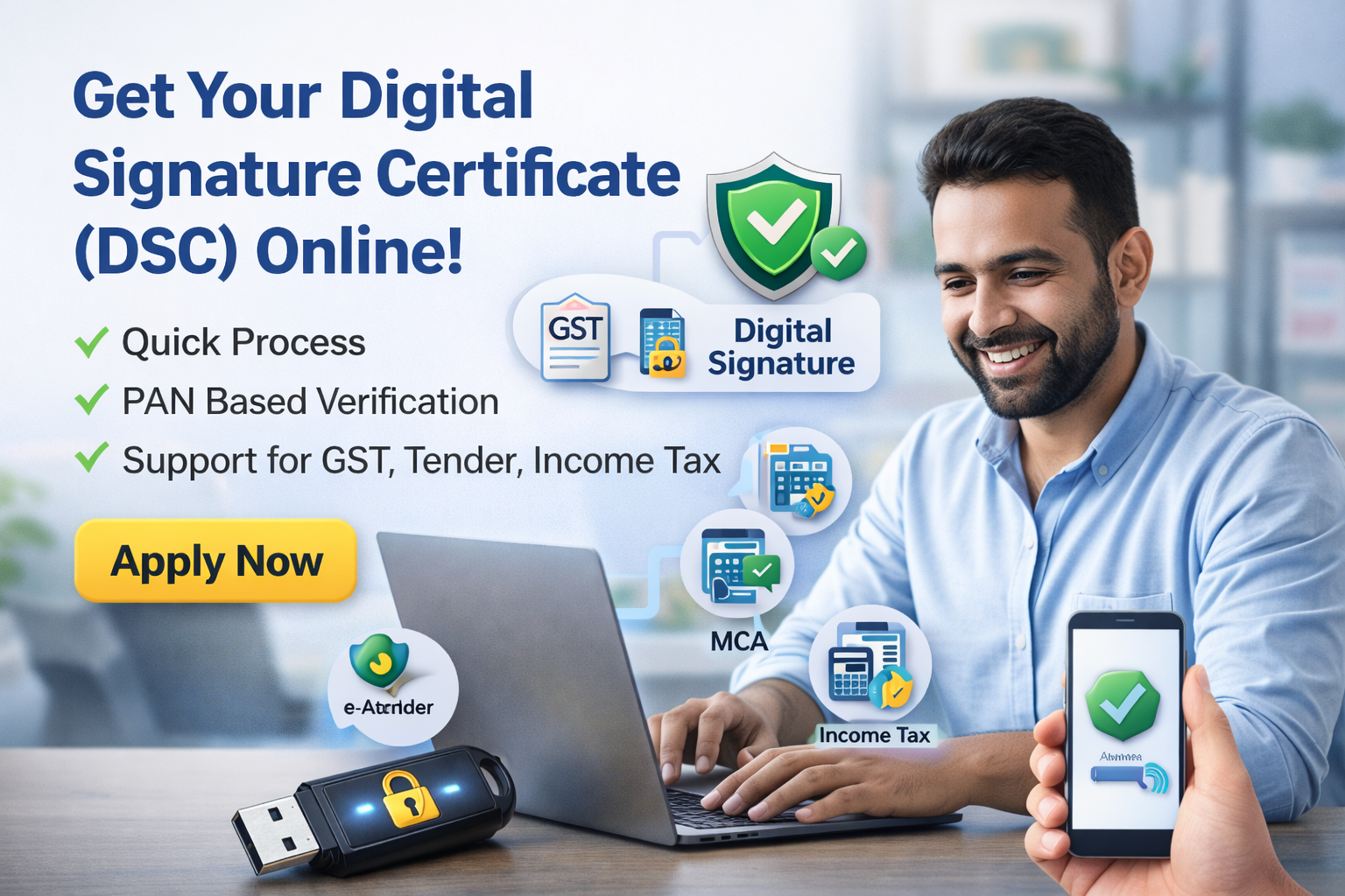 Digital Signature Certificate for Tender DGFT